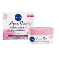 imagem de Creme Nivea Facial 50g Hidratante Gel Aqua Rose