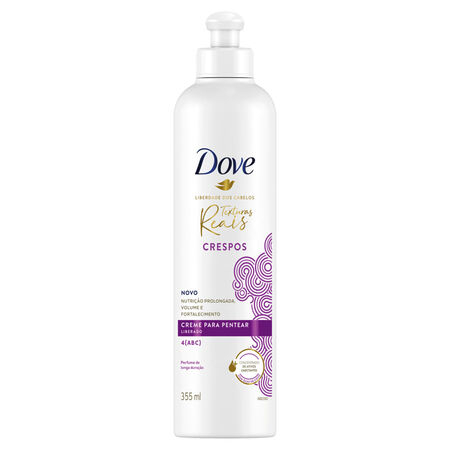 imagem do produto Creme Pentear Dove 355ml Texturas Reais Crespo