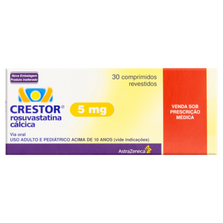 imagem do produto Crestor 5mg 30 Comprimidos