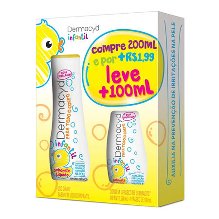 imagem do produto Dermacyd Kit Infantil 200ml+100ml