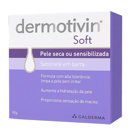 imagem do produto Dermotivin Soft Sabonete Em Barra 90g