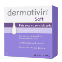 imagem de Dermotivin Soft Sabonete Em Barra 90g