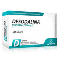 imagem de Desodalina 600mg 60cps