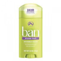 imagem de Desodorante Ban Invisible Solid 73g Shower Fresh