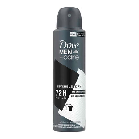 imagem do produto Desodorante Dove Aerosol Men 150ml Invisible Dry