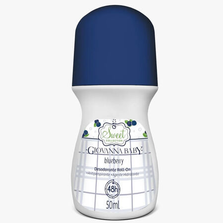 imagem do produto Desodorante Giovanna Baby Roll On 50ml Blueberry