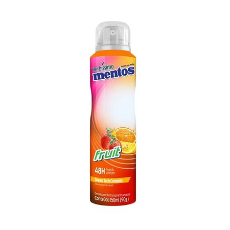 imagem do produto Desodorante Herb Mentos Aero Fruit 150ml