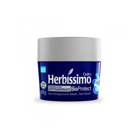 imagem do produto Desodorante Herbissimo Creme Bio Protect Cedro 55g