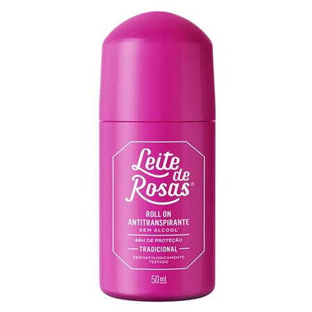 imagem do produto Desodorante Leite de Rosas Roll On 50ml Tradicional
