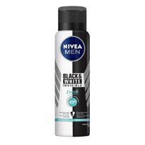 imagem de Desodorante Nivea Men Aerosol 150ml Invisible Fresh