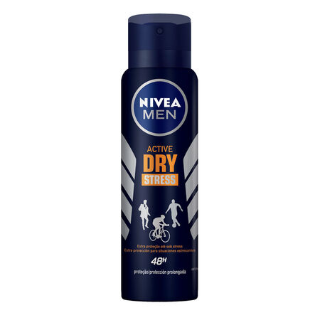 imagem do produto Desodorante Nivea Men Aerosol 150ml Stress Protect