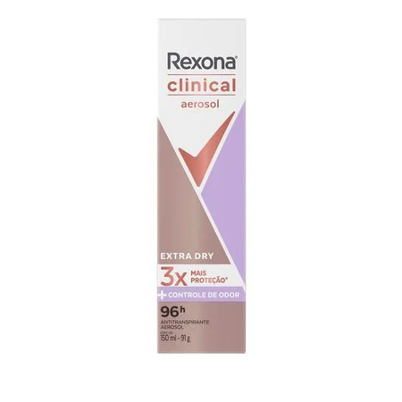 imagem do produto Desodorante Rex Aero 150ml Clinical Ext Dry