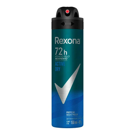 imagem do produto Desodorante Rexona Men Aerosol 150ml Active Dry