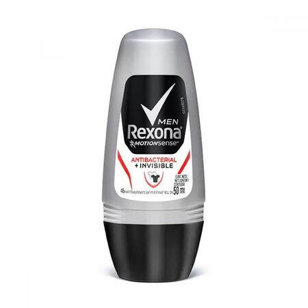 imagem do produto Desodorante Rexona Men Roll On 50ml Antibacteriano Invisible