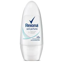 imagem de Desodorante Rexona Roll On 50ml Sem Perfume