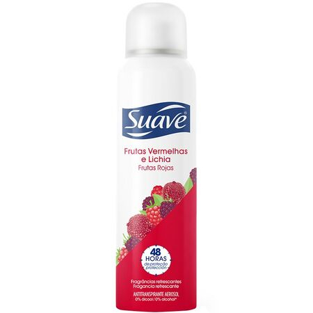imagem do produto Desodorante Suave Aerosol 150ml Frutas Vermelhas
