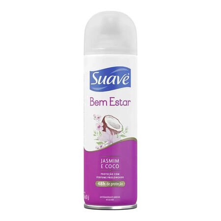 imagem do produto Desodorante Suave Aerosol 150ml Jasmim e Coco