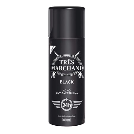 imagem do produto Desodorante Tres Marchand Spray 100ml Black