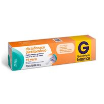 imagem de Diclofenaco Dietilamonio Gel 60g Medley
