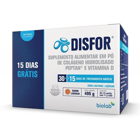 imagem do produto Disfor 45 Saches Laranja
