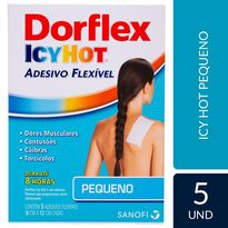 imagem de Dorflex Icy Hot Adesivo 5 Unidades Pequeno