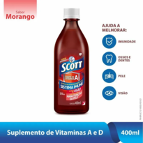 imagem de Emulsao Scott 400ml Morango
