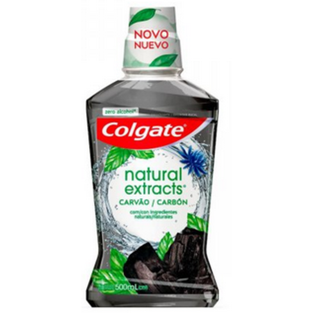 imagem do produto Enxaguante Bucal Colgate Natural Extracts 500ml Carvao