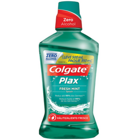 imagem do produto Enxaguante Bucal Colgate Plax 500ml Fresh Mint