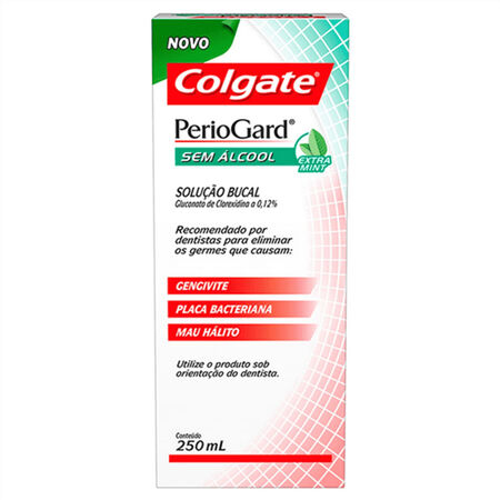 imagem do produto Enxaguante Bucal Sem lcool Colgate Periogard Extra Mint 250