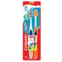 imagem de Escova Dental Colgate 360° Macia Pack 2 Unidades