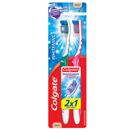 imagem do produto Escova Dental Colgate Whitening Pack 2 Unidades