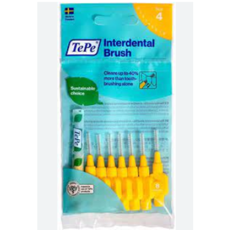 imagem do produto Escova Dental Tepe Interdental 0.7mm Amarelo