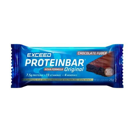 imagem do produto Exceed Proteinbar 25g Chocolate Fudge