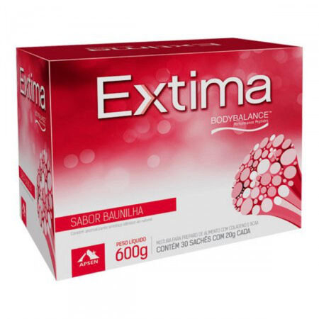 imagem do produto Extima Bodybalance 600g 30 Saches Com 20g Sabor Baunilha