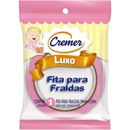 imagem do produto Fita Fralda Cremer 20m Rosa