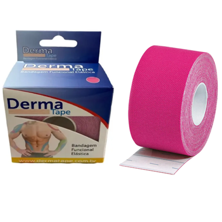 imagem do produto Fita Kinesio Derma Tape 5cm X 5m Rosa