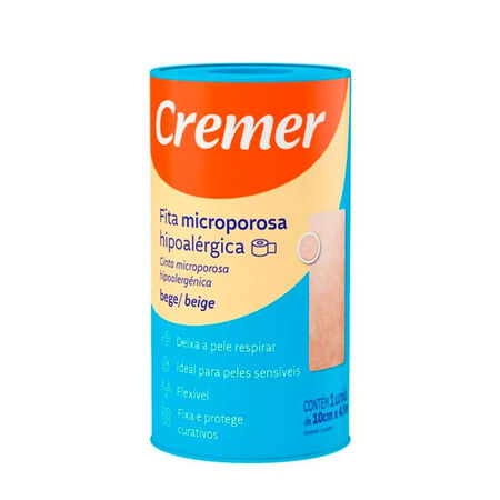 imagem do produto Fita Microporosa Cremer 10x4.5m Bege