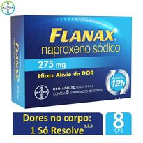 imagem de Flanax 275mg 8 Comprimidos