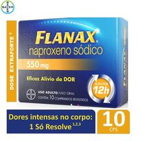 imagem de Flanax 550mg 10 Comprimidos