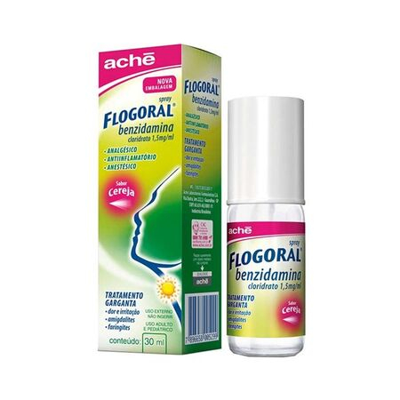 imagem do produto Flogoral Spray 30ml Cereja