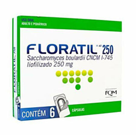 imagem do produto Floratil At 250mg 6 Caps