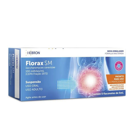 imagem do produto Florax Sm 5 Flaconetes Adulto