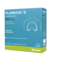 imagem de Fluimucil D 600mg 16x5g