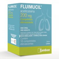 imagem de Fluimucil Efervescente 200mg 16x5g