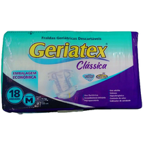 imagem de Fralda Geriatex Classica M 18un
