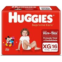 imagem de Fralda Huggies Supreme Care Xg 16un