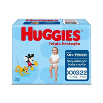 imagem de Fralda Huggies Tripla Proteção Xxg 22un
