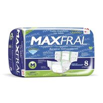 imagem de Fralda Maxfral Geriatrica M 8 Unidades