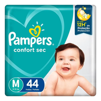 imagem de Fralda Pampers Confort Sec Mega M 44un