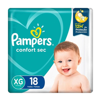 imagem de Fralda Pampers Confort Sec Pacotao Xg 18un